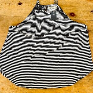 Abercrombie & Fitch striped sleeveless top.